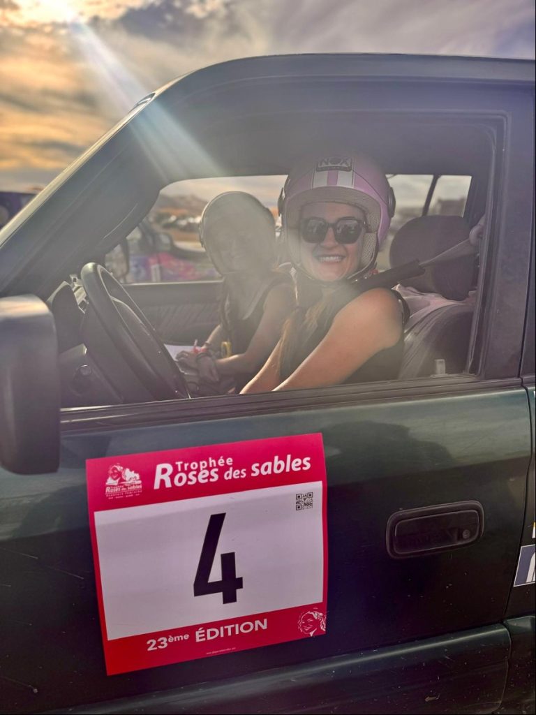 Rallye des Roses - Trophée Roses des Sables - Andréa et Jade - équipage 4