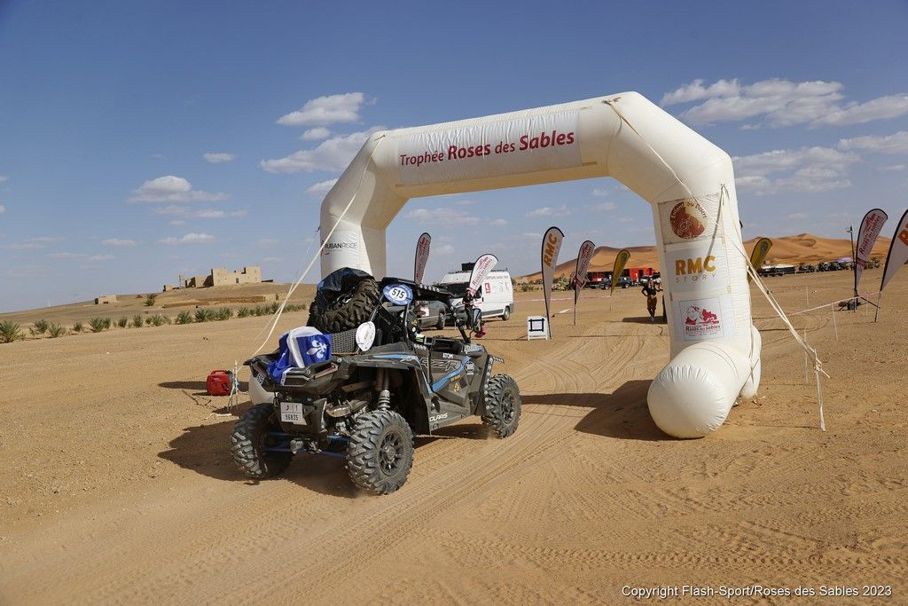 Rallye des Roses - Trophée Roses des Sables - Dernier réveil nomade