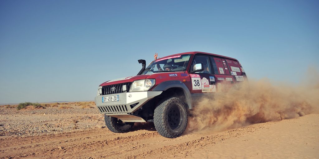 Rallye des Roses - Trophée Roses des Sables - Première étape Merzouga