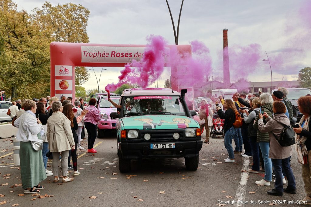 Rallye des Roses - Trophée Roses des Sables - Village départ