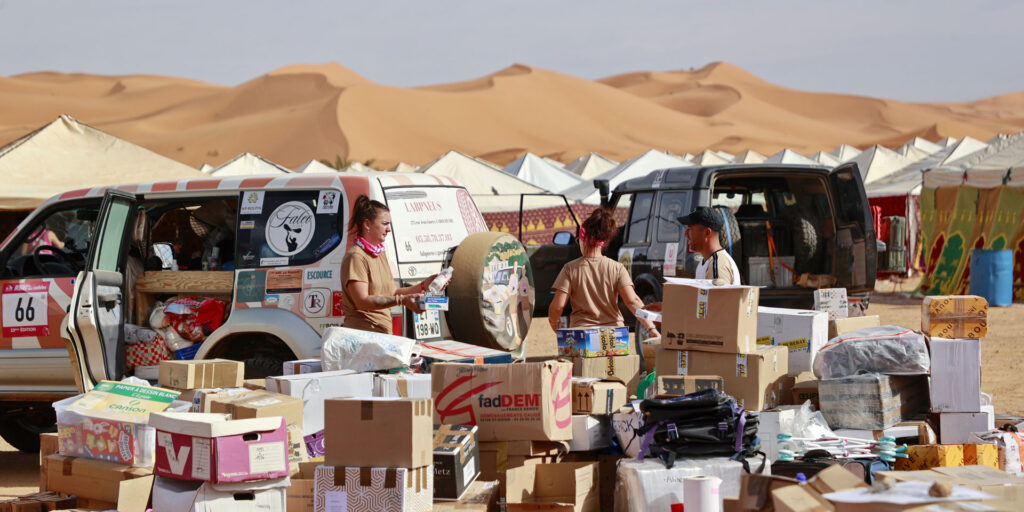 Enfants du désert - Rallye Roses des Sables