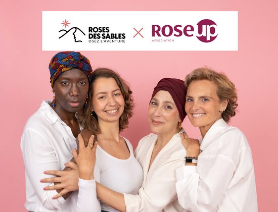 annonce soutien rallye roses des sables roseup Association